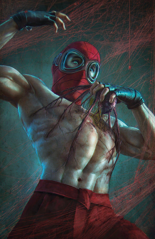 MIDNIGHT SPIDER-MAN #1 - TIAGO DA SILVA VIRGIN VARIANT KNIGHT OF COMICS NYCC 2026 EXCLUSIVE LTD 1000 - Preorder