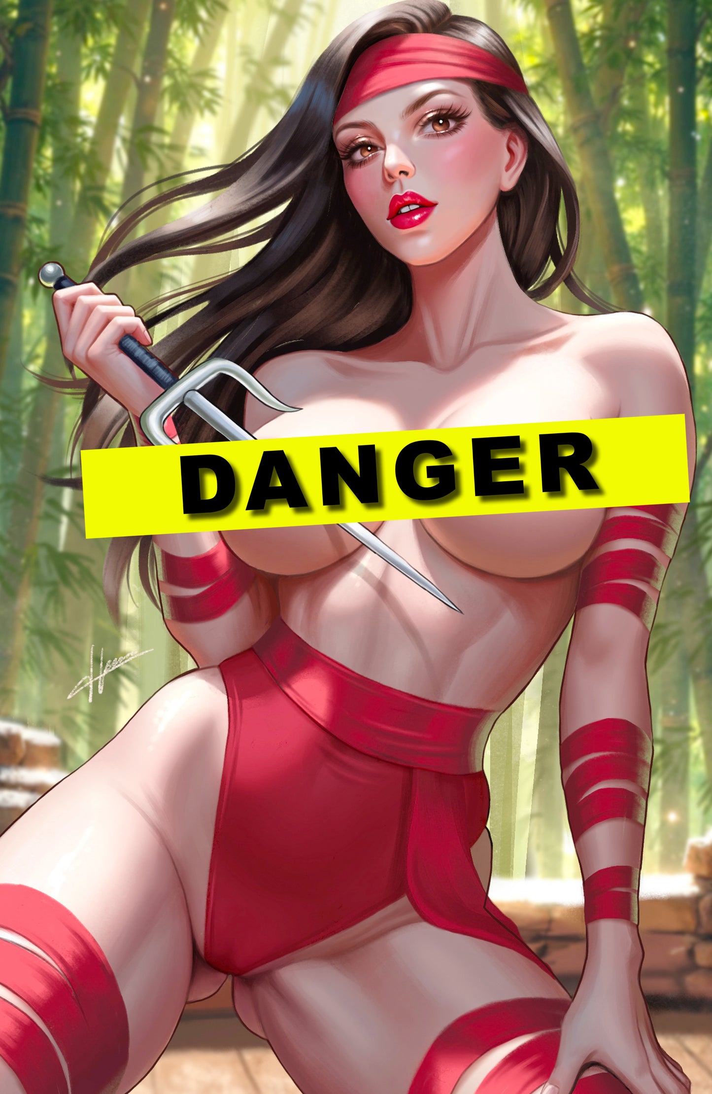WAIFU CHRONICLES #1 - RED ASSASSIN COSPLAY by Hanna Lam - PREORDER +(CRYSTAL CLEAR BOARD)