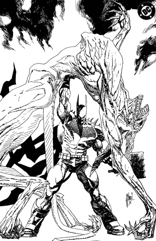 ABSOLUTE BATMAN #25 - GUILLEM MARCH COVER B VIRGIN INK VARIANT KNIGHT OF COMICS NYCC 2026 EXCLUSIVE LTD 1000 - Preorder