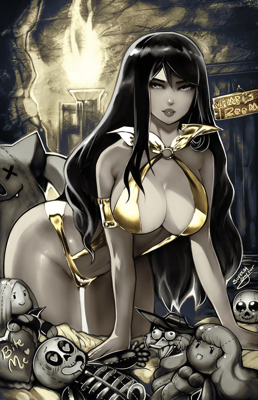 VAMPIRELLA #3 - SUKESHA RAY COVER B VIRGIN VARIANT HEROSCON 2025 EXCLUSIVE - PRESALE 06/20