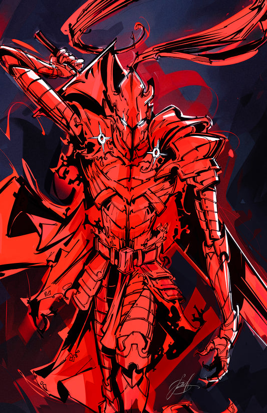 FAME: CHUGONG SOLO LEVELING - VIKTOR MILLER GAUSA IGRIS COVER B WHITE METAL LTD 10 FANEXPO NEW ORLEANS EXCLUSIVE