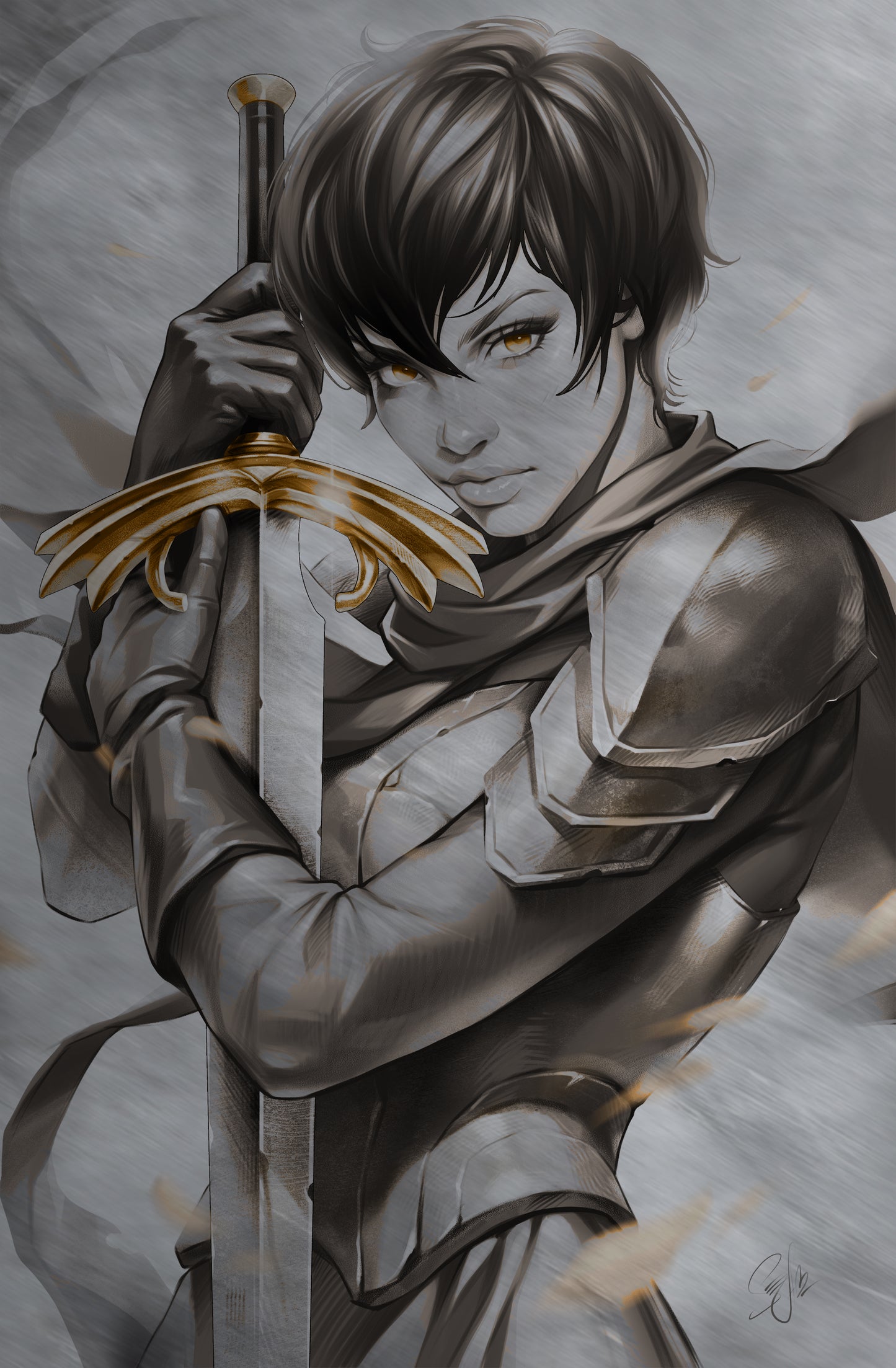 TRIBUTE KENTARO MIURA CREATOR OF BERSERK - KATYA SINYUKHINA COVER B METAL LTD 10 FANEXPO NEW ORLEANS EXCLUSIVE