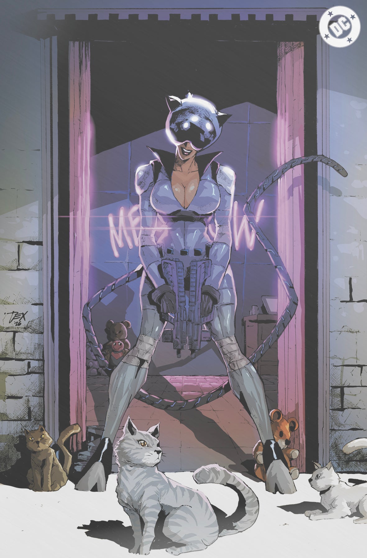 ABSOLUTE CATWOMAN #23 - DEXTER SOY FOIL VARIANT KNIGHT OF COMICS EXCLUSIVE LTD 1000 - Presale