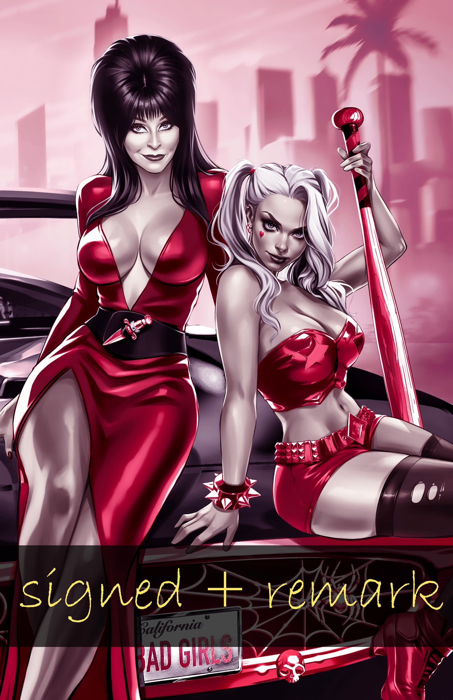 HARLEY QUINN X ELVIRA #1 - KATYA SINYUKHINA COVER C NYCC 2025 EXCLUSIVE - Preorder