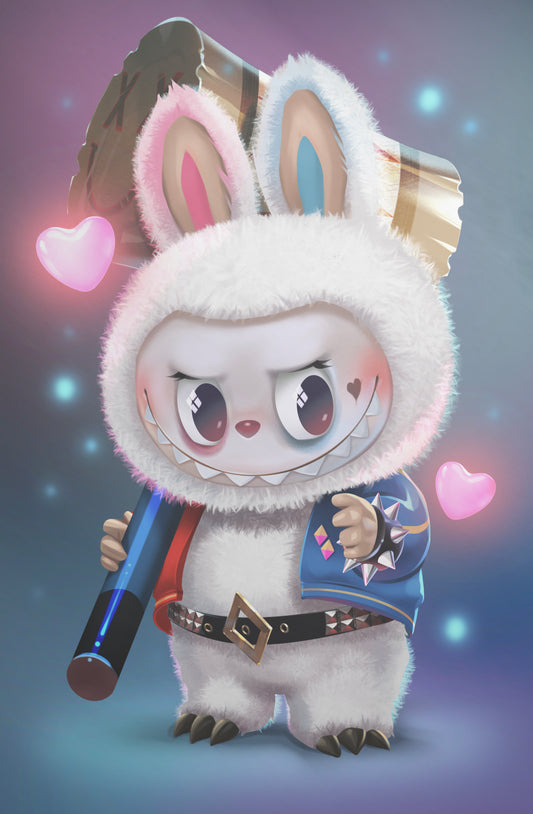 FAME: KASING LUNG TROUBLEMAKER MONSTER - KATYA SINYUKHINA FOIL VARIANT FANEXPO DALLAS 2025 EXCLUSIVE