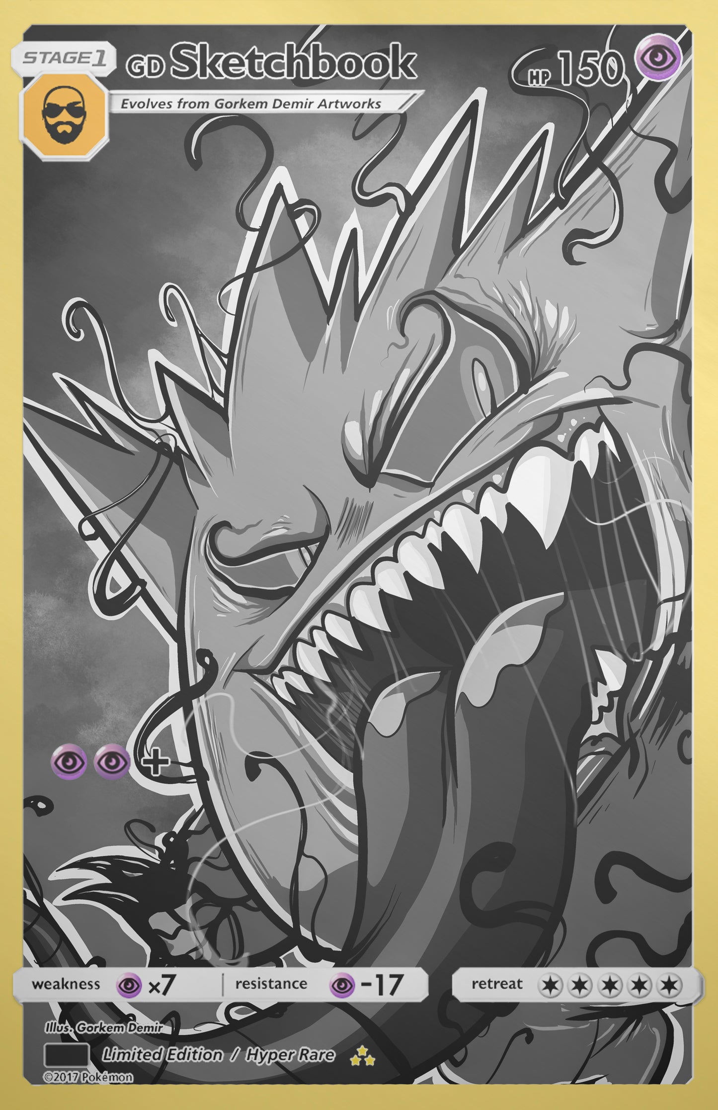 GORKEM DEMIR SKETCHBOOK - GENGAMIZED HOLOFOIL VARIANT NYCC 2025 EXCLUSIVE - Preorder