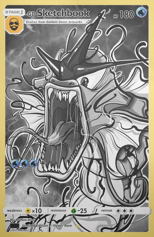 GORKEM DEMIR SKETCHBOOK - GYAMIZED HOLOFOIL VARIANT NYCC 2025 EXCLUSIVE - Preorder