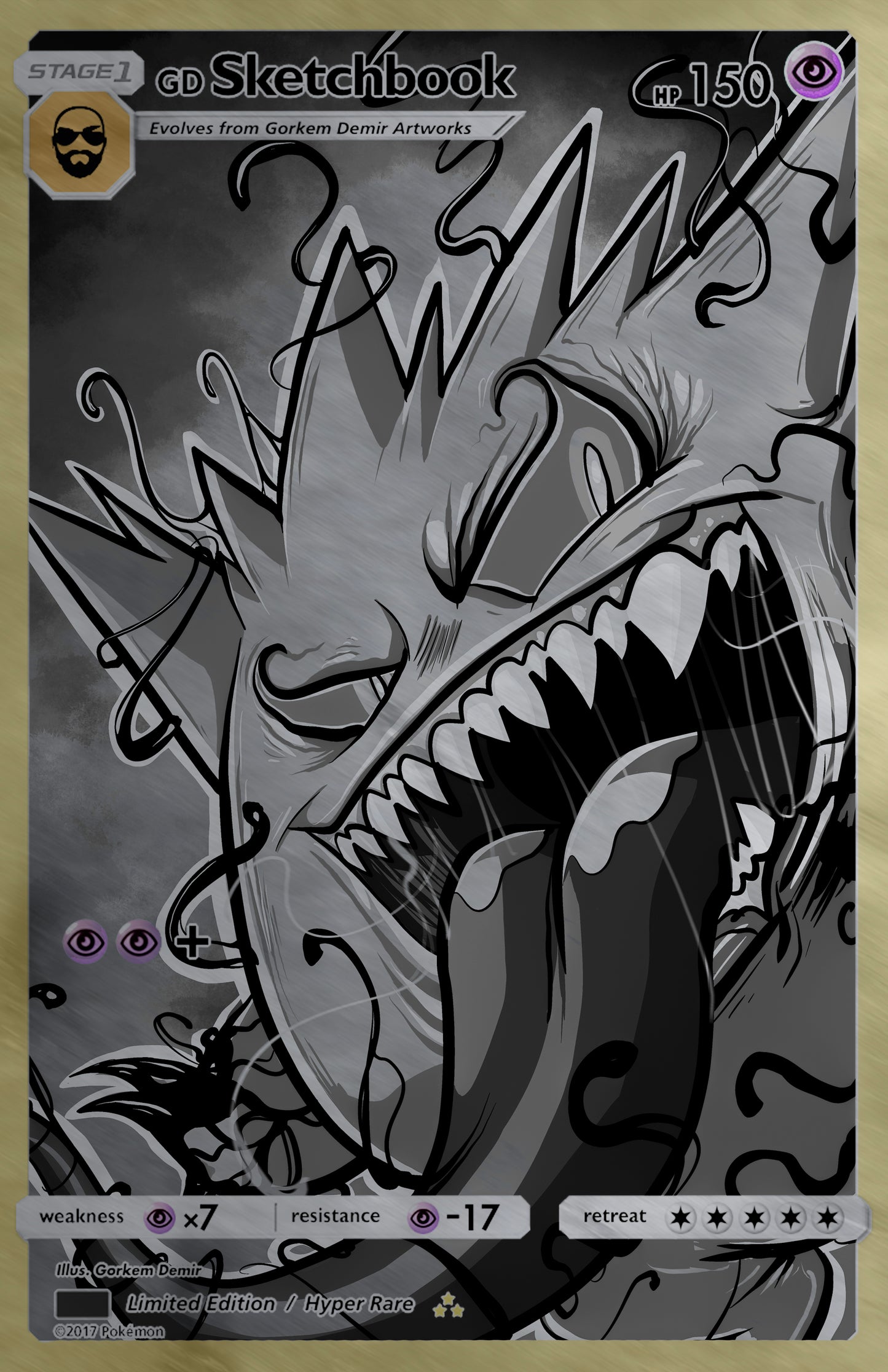 GORKEM DEMIR SKETCHBOOK - GENGAMIZED METAL VARIANT NYCC 2025 EXCLUSIVE - Preorder