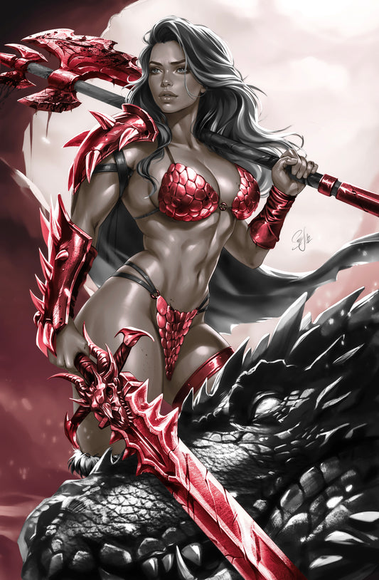 SONJA REBORN #6 - KATYA SINYUKHINA COVER C VIRGIN VARIANT LTD 100 C2E2 2026 EXCLUSIVE - Preorder