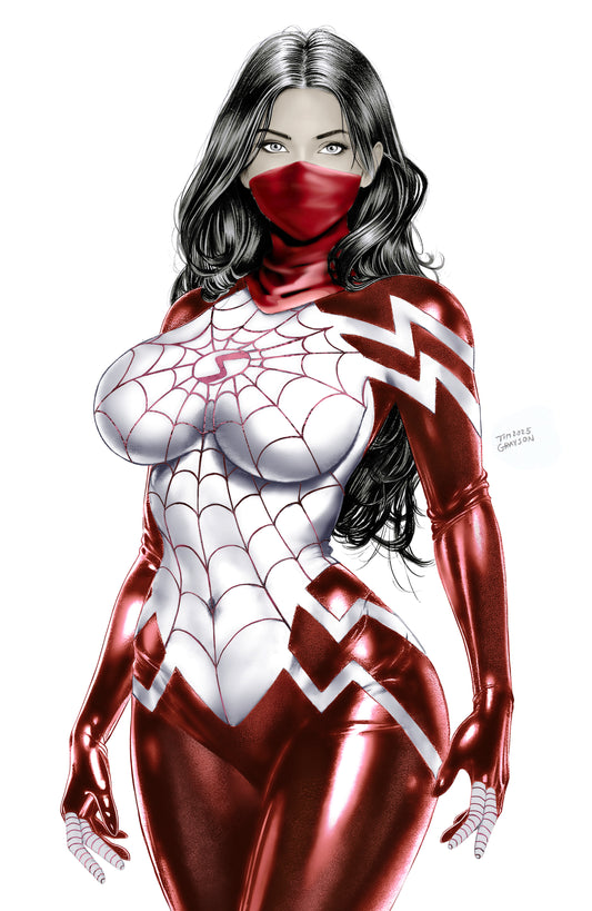 WAIFU CHRONICLES #1 - GHOST SPIDER COSPLAY - TIM GRAYSON COVER C LTD 100