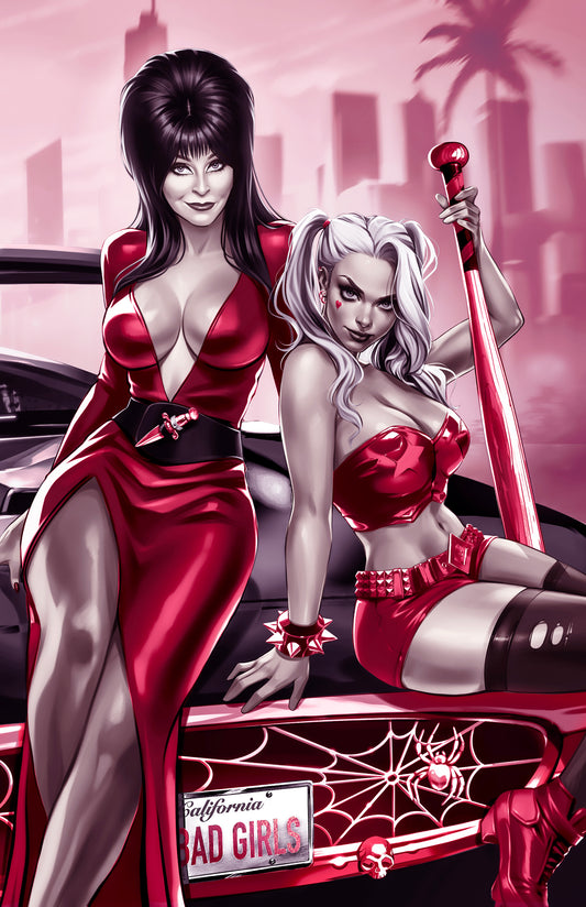 HARLEY QUINN X ELVIRA #1 - KATYA SINYUKHINA COVER C NYCC 2025 EXCLUSIVE - Preorder