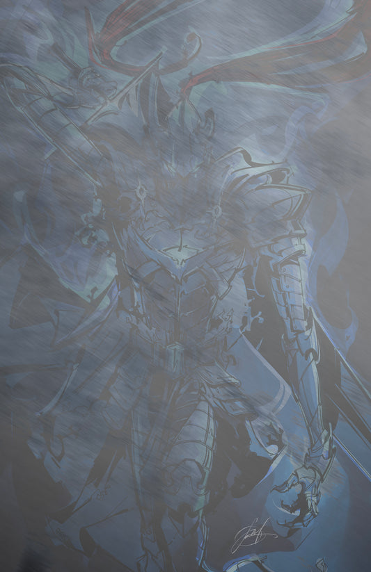 FAME: CHUGONG SOLO LEVELING - VIKTOR MILLER GAUSA IGRIS COVER C METAL LTD 5 FANEXPO NEW ORLEANS EXCLUSIVE