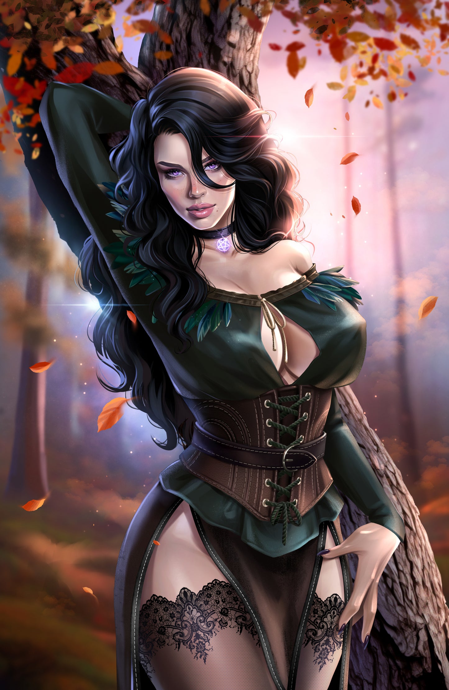 WAIFU CHRONICLES #1 - THE SORCERESS COSPLAY by Katya Sinyukhina