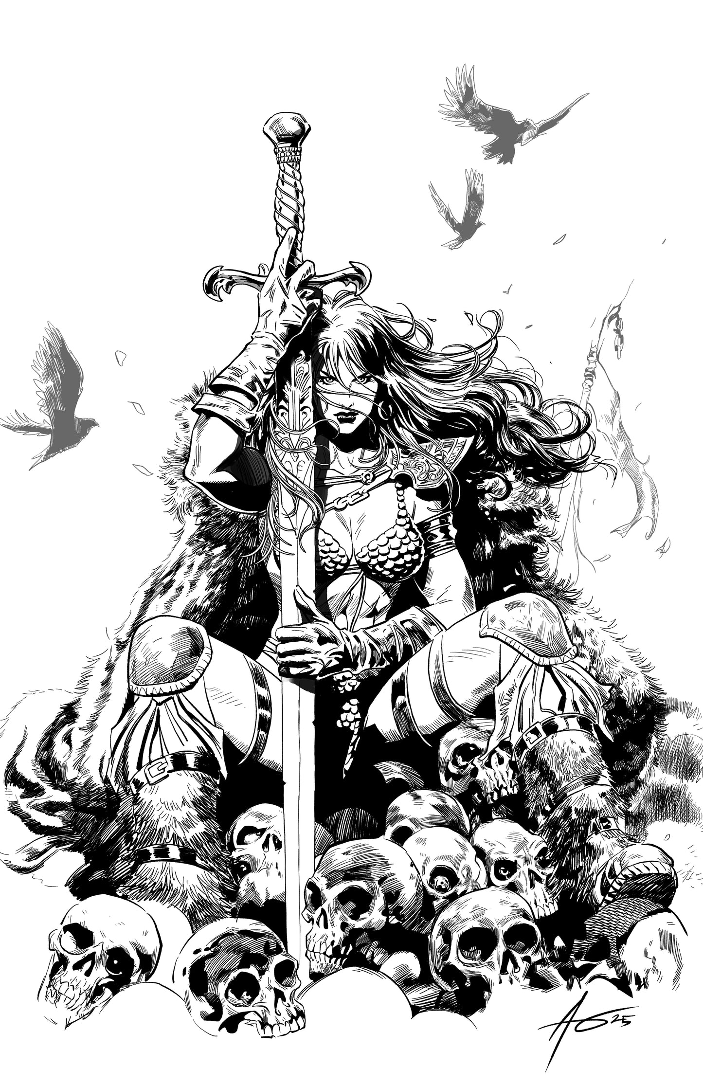 SONJA REBORN #5 - RUDY AO & MARCIAL TOLEDANO COVER D LTD 50 MEGACON 2026 EXCLUSIVE - Preorder