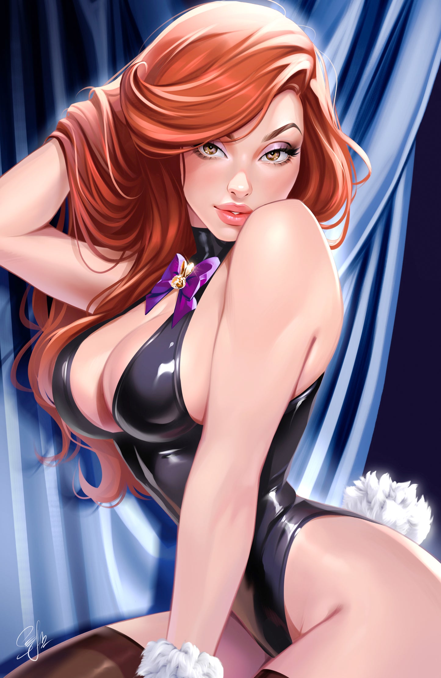 WAIFU CHRONICLES #1 - MAIN ATTRACTION COSPLAY - HOLOFOIL/MAGMA FOIL/LEATHER - by Katya Sinyukhina - Preorder