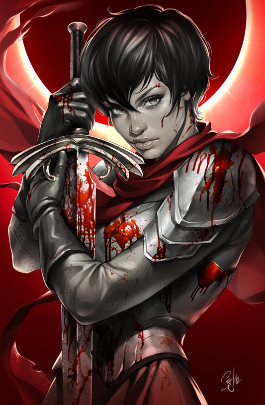 TRIBUTE KENTARO MIURA CREATOR OF BERSERK - KATYA SINYUKHINA COVER D FANEXPO NEW ORLEANS EXCLUSIVE