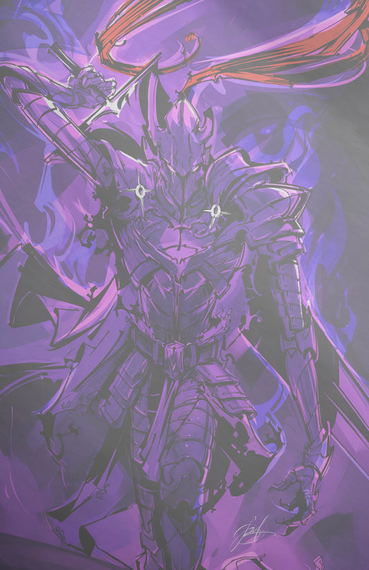 FAME: CHUGONG SOLO LEVELING - VIKTOR MILLER GAUSA IGRIS COVER D FOIL LTD 15 FANEXPO NEW ORLEANS EXCLUSIVE