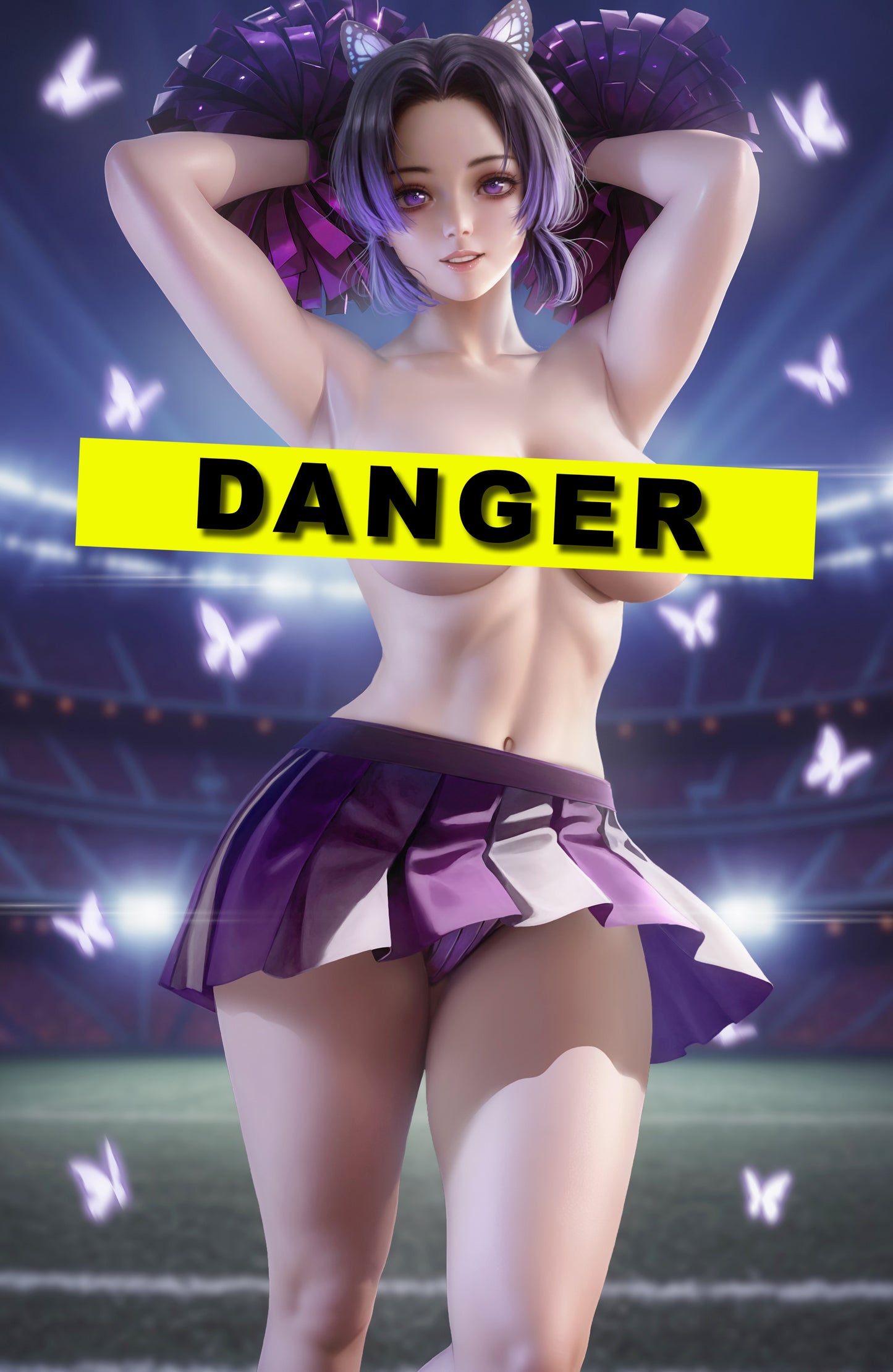WAIFU CHRONICLES #1 - PURPLE SLAYER COSPLAY - METAL - by Danejo - Preorder