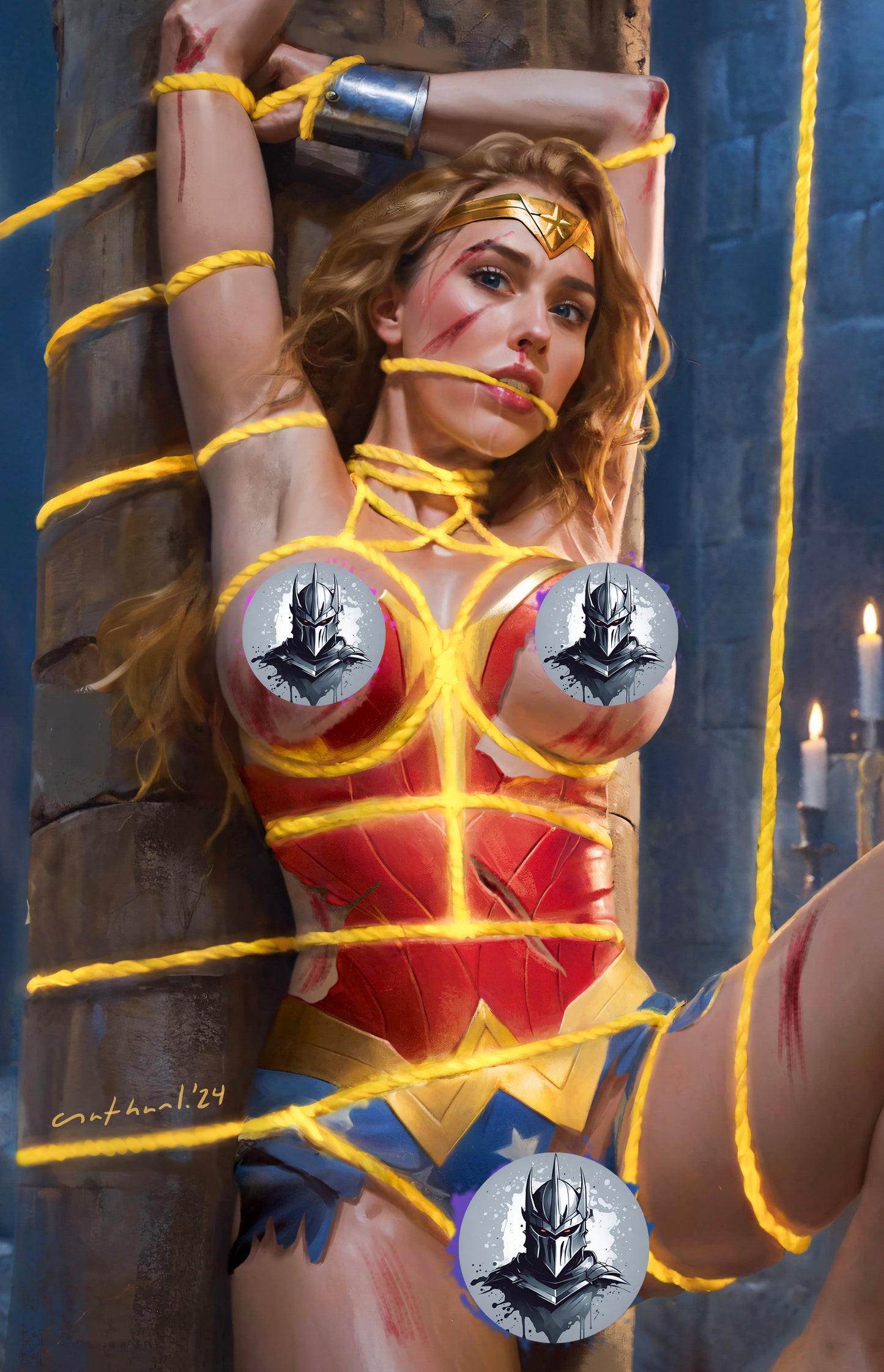 WAIFU CHRONICLES #1 - BONDED LASSO COSPLAY by Nathan Lorenzana