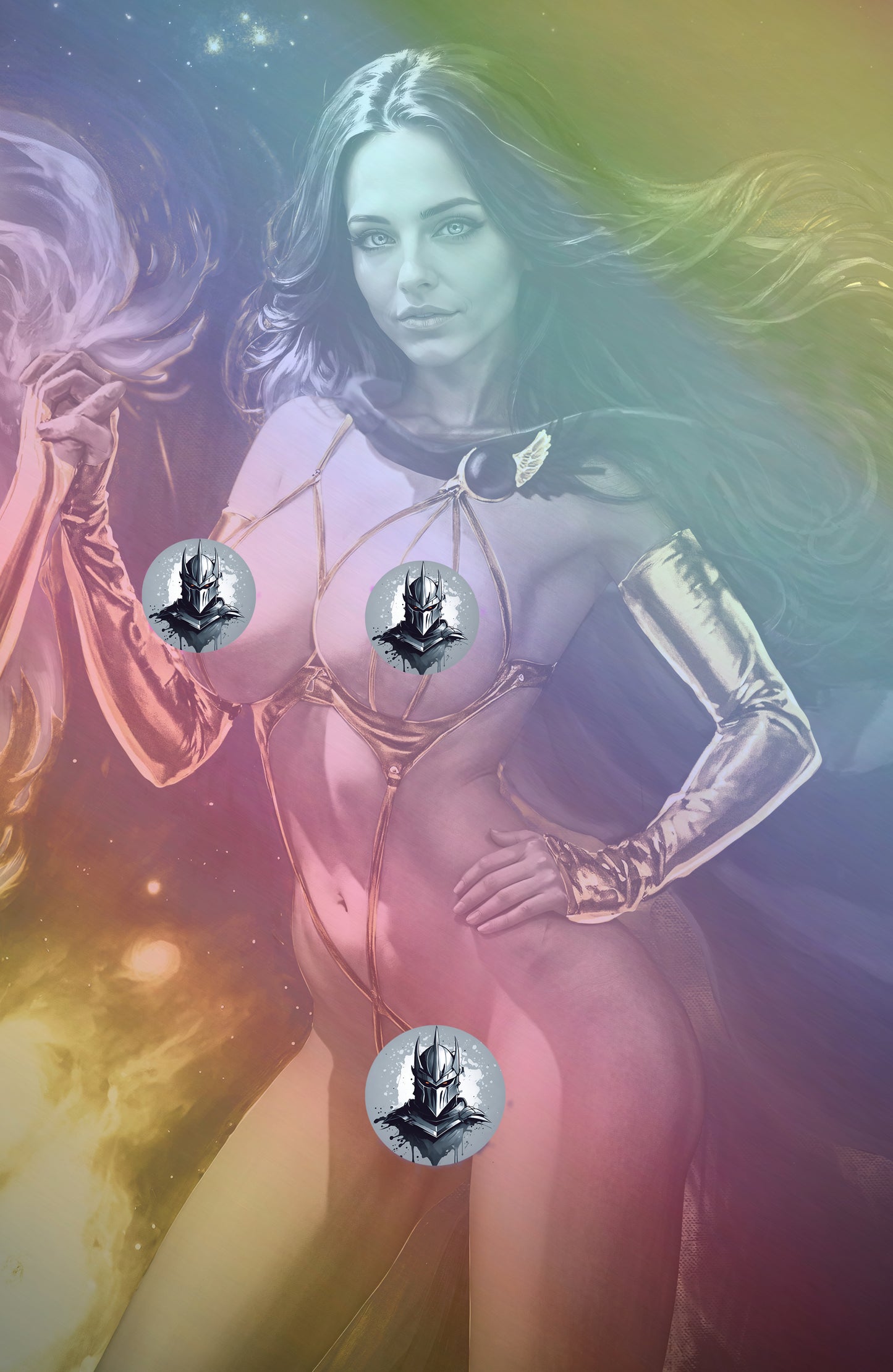 WAIFU CHRONICLES #1 - TWILIGHT DEMON COSPLAY by Nathan Lorenzana Connecting Cover