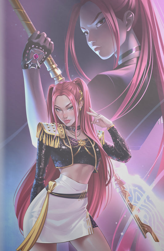 KPOP DEMON HUNTERS "MIRA" ARTBOOK - KATYA SINYUKHINA FOIL VARIANT MEGACON 2026 EXCLUSIVE