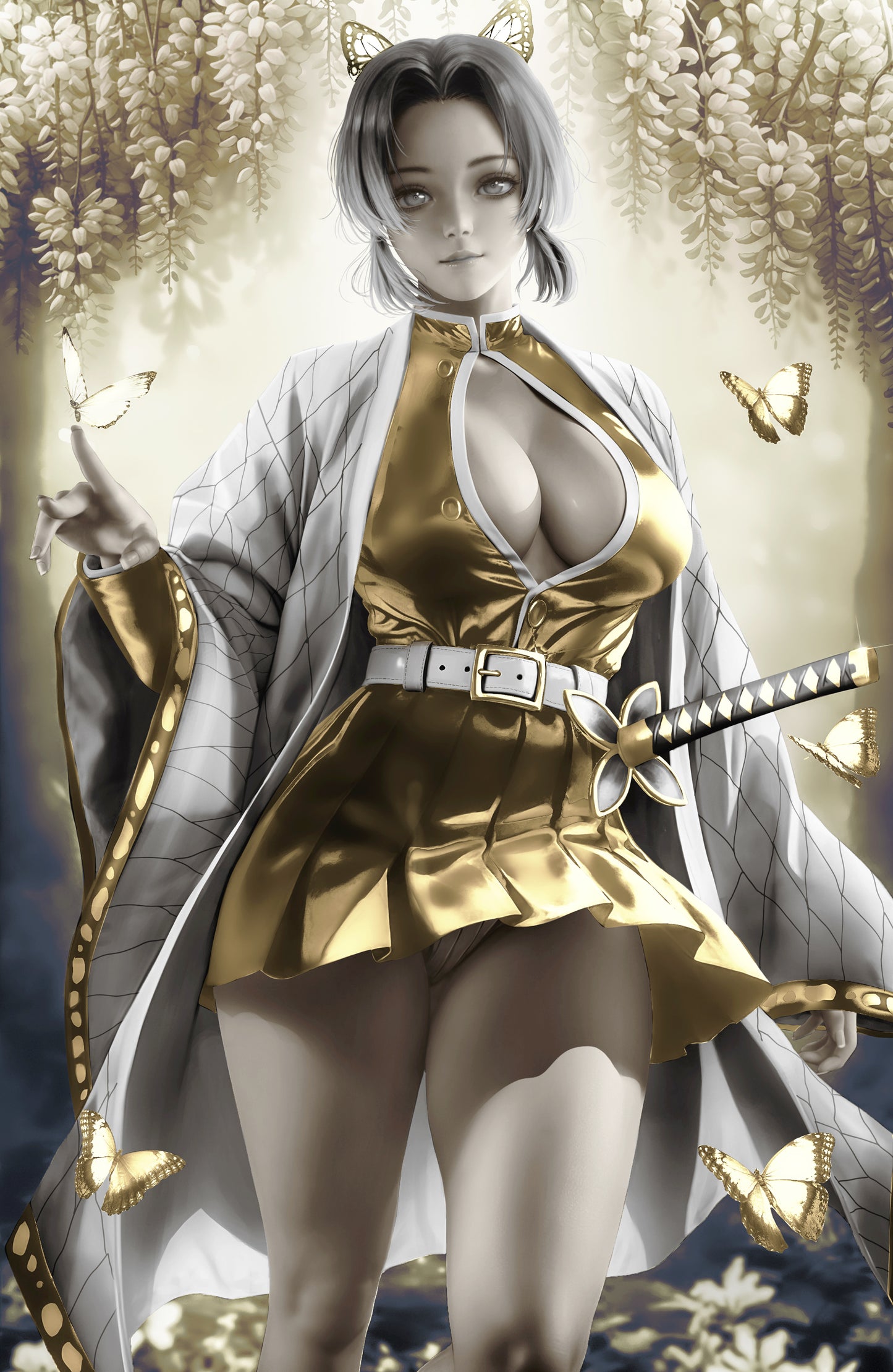 WAIFU CHRONICLES #1 - PURPLE SLAYER COSPLAY - HOLOFOIL/MAGMA FOIL/LEATHER - by Danejo - Preorder