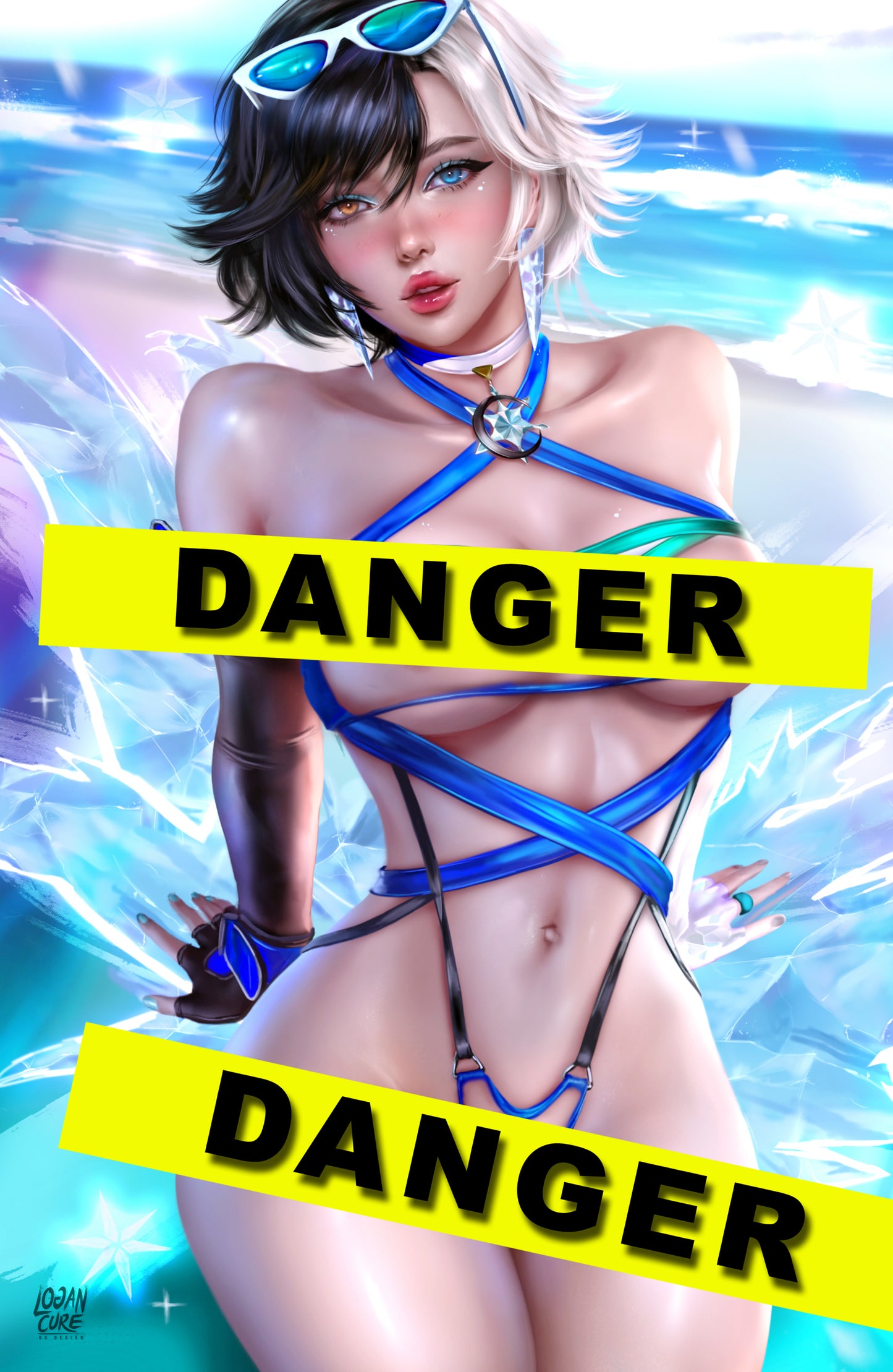 WAIFU CHRONICLES #1 - WINTER CHILL COSPLAY - METAL - by Logan Cure - PREORDER