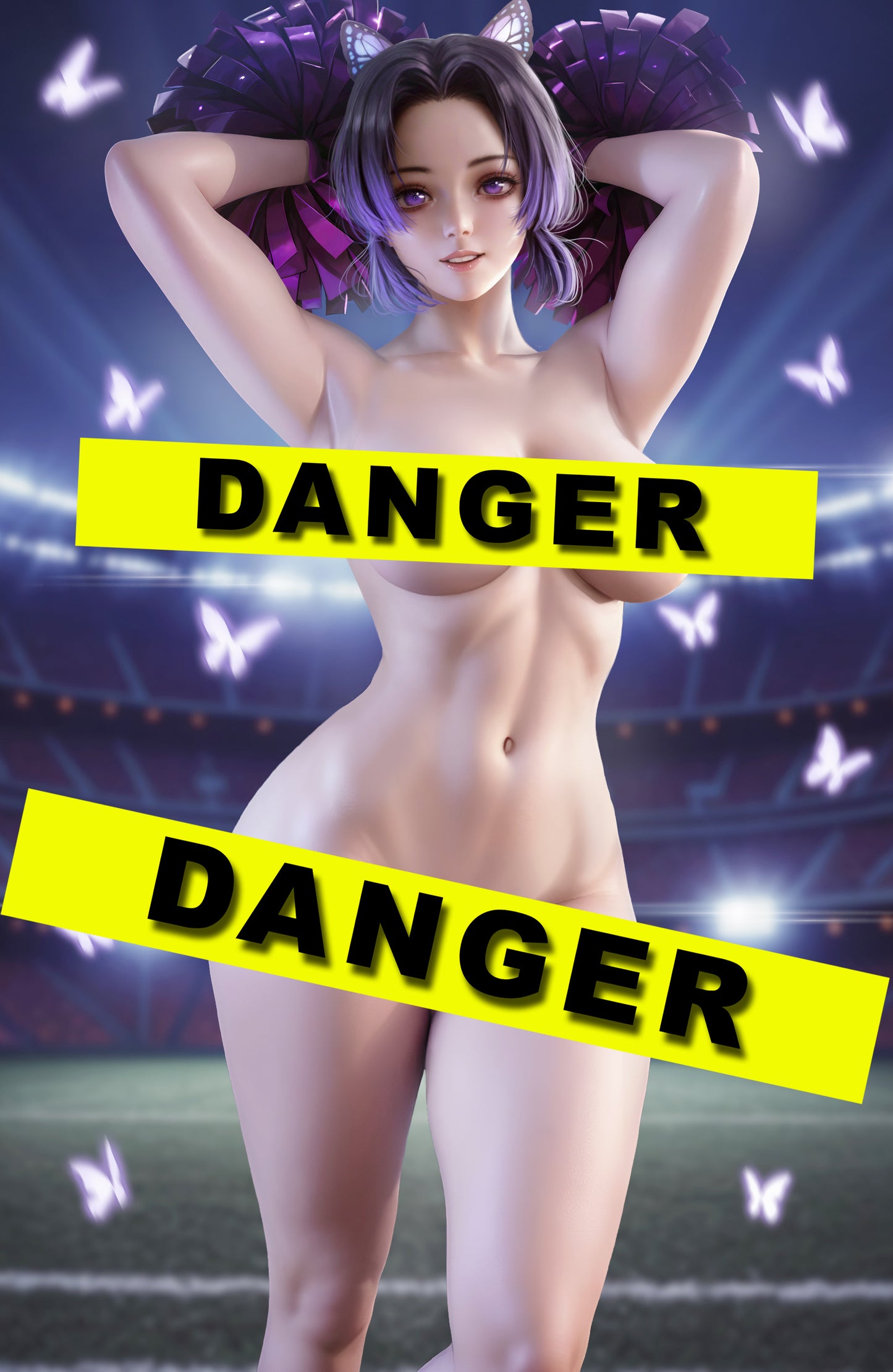 WAIFU CHRONICLES #1 - PURPLE SLAYER COSPLAY - METAL - by Danejo - Preorder