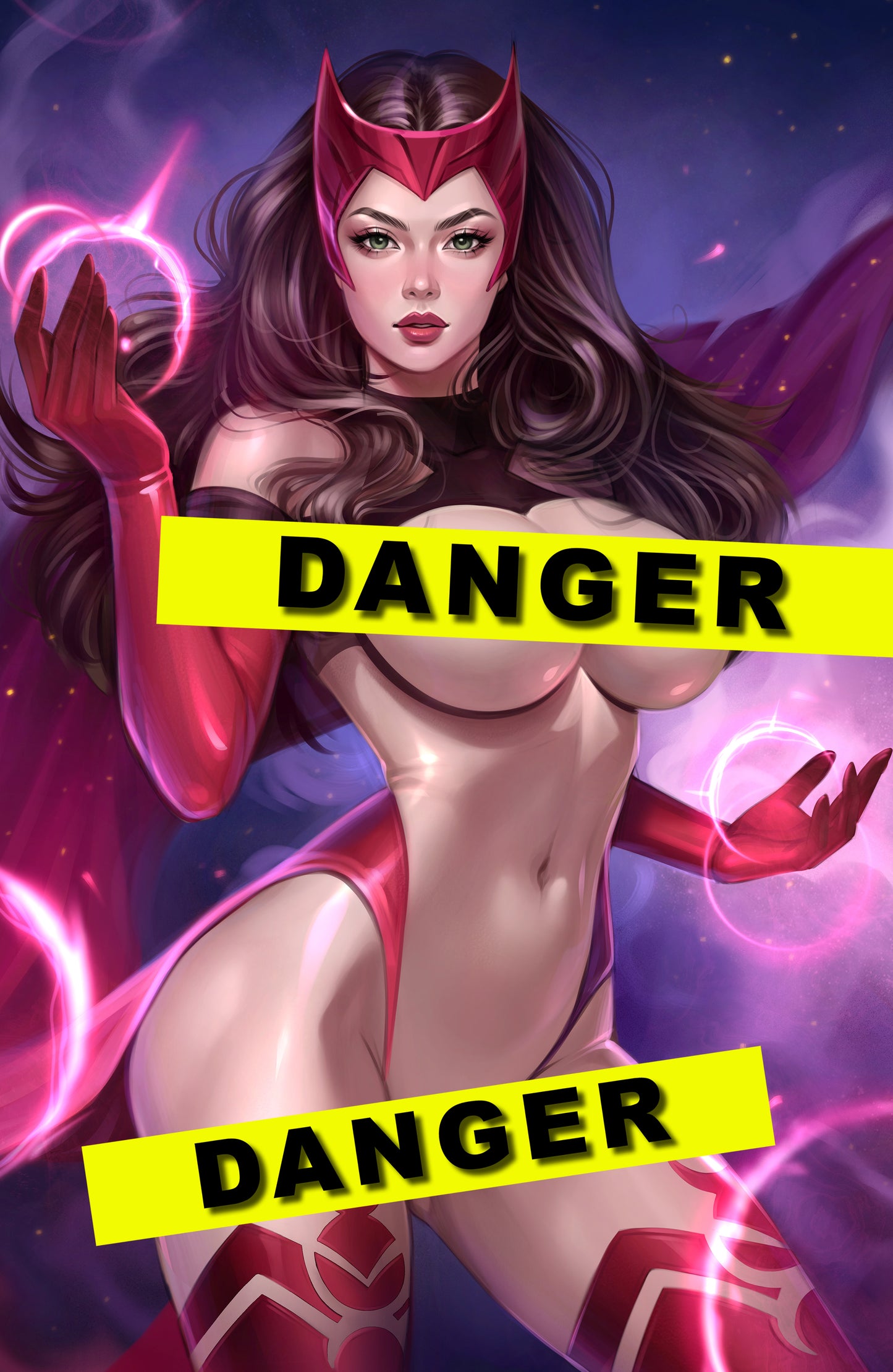 WAIFU CHRONICLES #1 - SPELLBOUND COSPLAY - by Pilnikova Art - Preorder