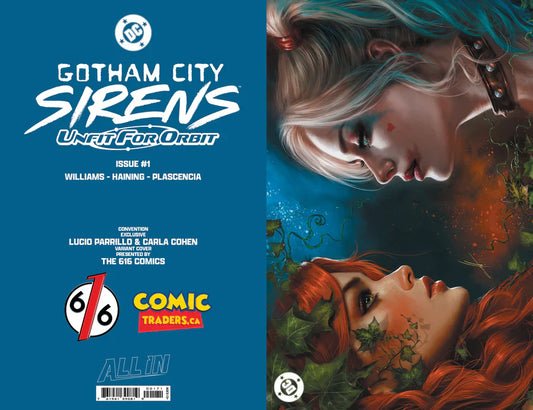 GOTHAM CITY SIRENS #1 - COHEN & PARRILLO HORIZONTAL FOIL VARIANT