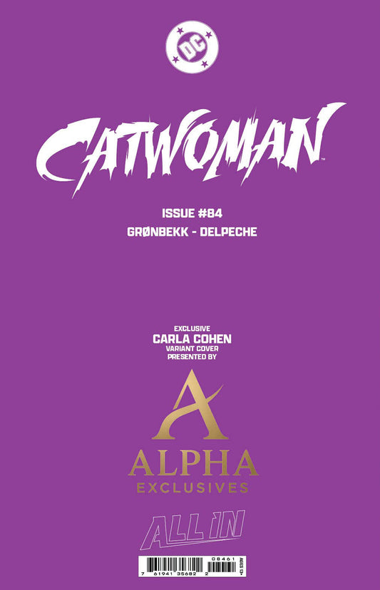 CATWOMAN #84 - CARLA COHEN TRADE VARIANT