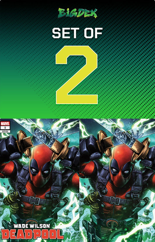WADE WILSON DEADPOOL #1 - MICO SUAYAN TRADE & VIRGIN VARIANT BUNDLE SET