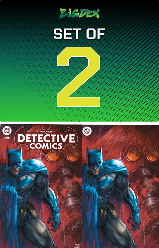 BATMAN DETECTIVE COMICS #1105 - ALAN QUAH TRADE & VIRGIN VARIANT BUNDLE SET