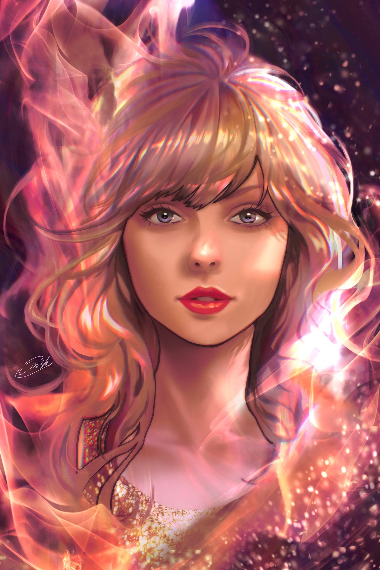 FEMALE FORCE TAYLOR SWIFT #2 THE SEQUEL UNKNOWN COMICS MIKI OKAZAKI EXCLUSIVE VIRGIN VAR ONLY 20 MADE