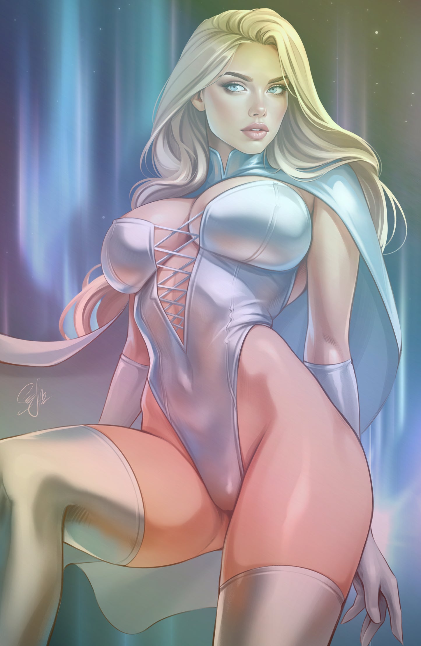WAIFU CHRONICLES #1 - OCTOBER - ARTIC DIAMONG COSPLAY PATREON TIER MEMBERS ONLY