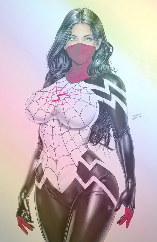 WAIFU CHRONICLES #1 - GHOST SPIDER COSPLAY - TIM GRAYSON COVER A FOIL LTD 10