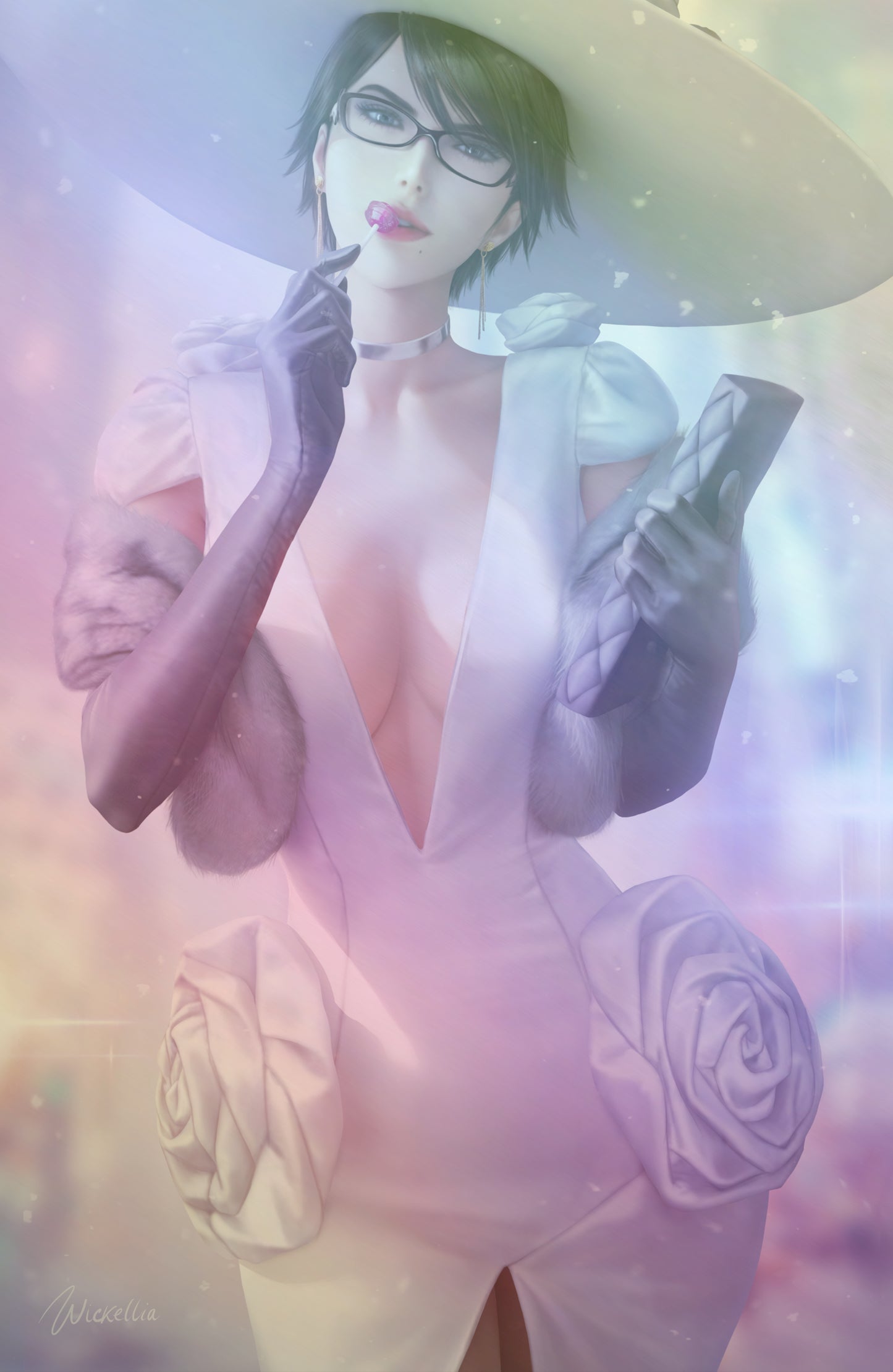 WAIFU CHRONICLES #1 - MAGIC BULLET COSPLAY - FOIL/LEATHER - by Wickella - PREORDER