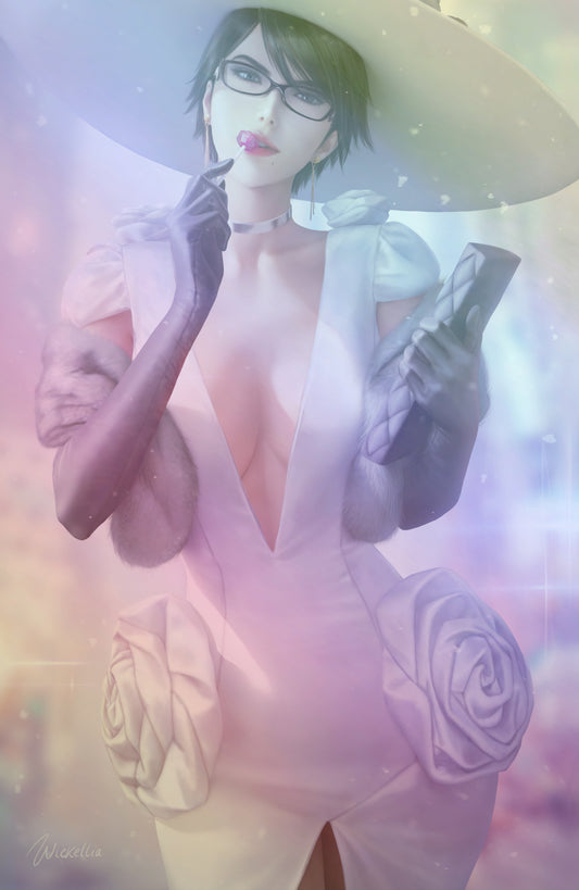 WAIFU CHRONICLES #1 - MAGIC BULLET COSPLAY - FOIL/LEATHER - by Wickella - PREORDER