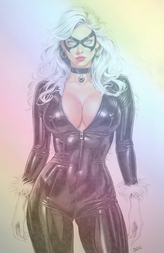 WAIFU CHRONICLES #1 - SENSUAL FELINE COSPLAY - FOIL - by Tim Grayson - PREORDER