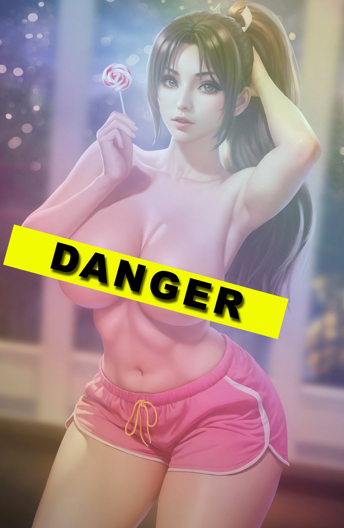 WAIFU CHRONICLES #1 - FAN SHINOBI COSPLAY - HOLOFOIL/LAVA FOIL/LEATHER - by Danejo - Preorder