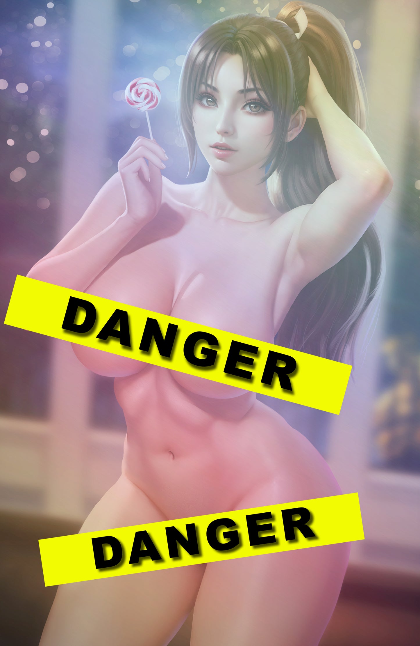 WAIFU CHRONICLES #1 - FAN SHINOBI COSPLAY - HOLOFOIL/LAVA FOIL/LEATHER - by Danejo - Preorder