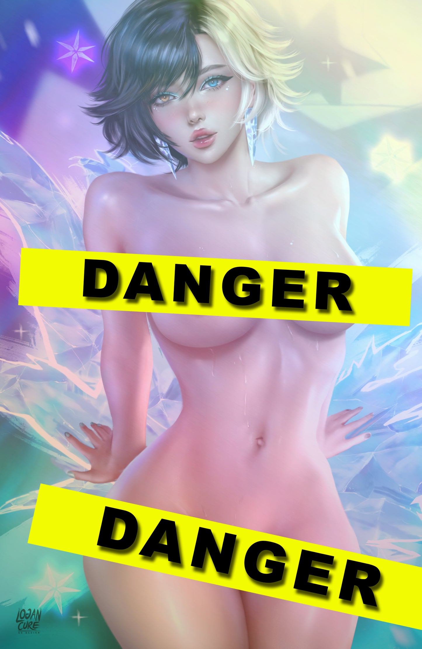 WAIFU CHRONICLES #1 - WINTER CHILL COSPLAY - HOLOFOIL/MAGMA FOIL/LEATHER - by Logan Cure - PREORDER