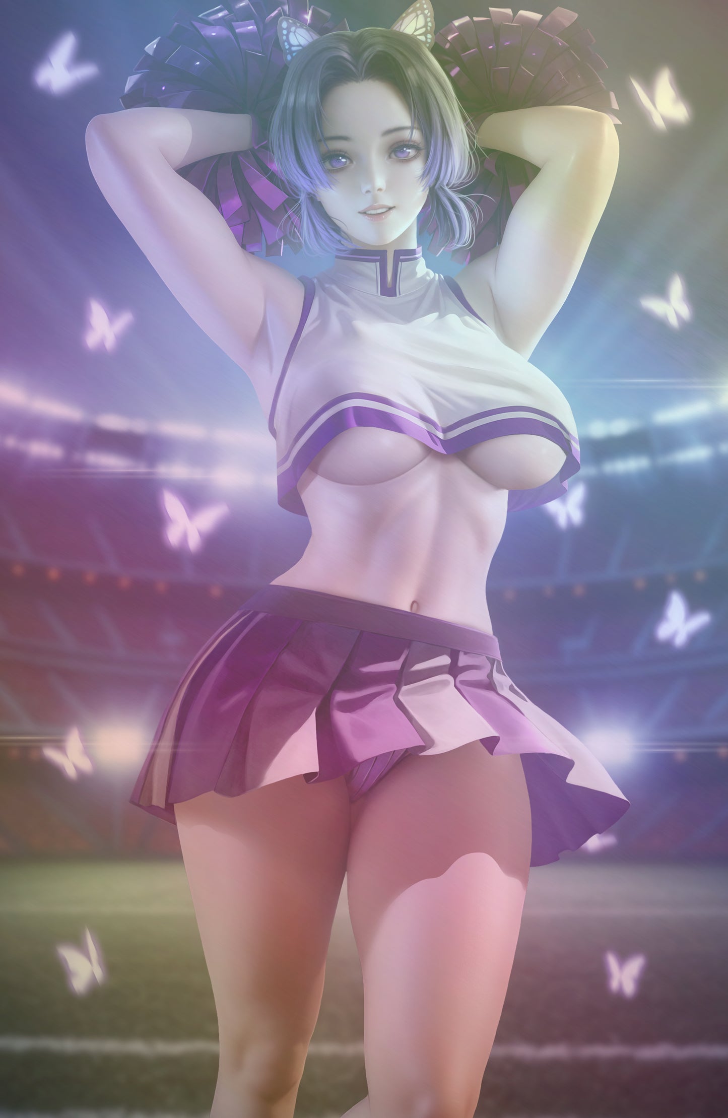 WAIFU CHRONICLES #1 - PURPLE SLAYER COSPLAY - HOLOFOIL/MAGMA FOIL/LEATHER - by Danejo - Preorder