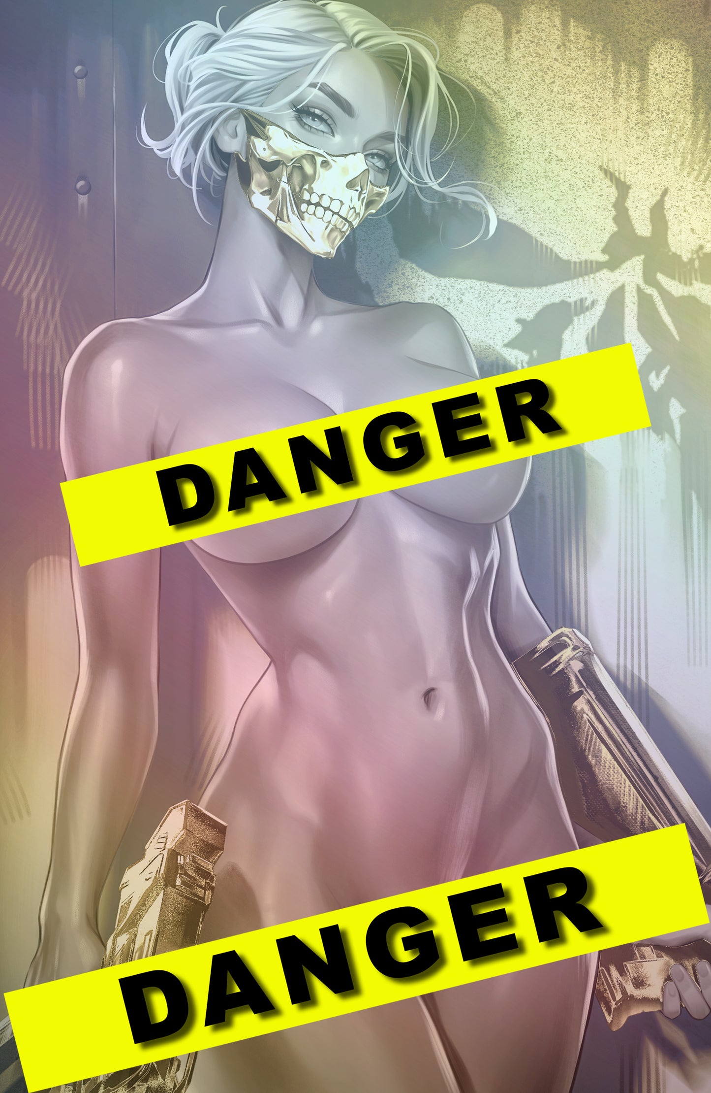WAIFU CHRONICLES #1 - VIGILANTE REM COSPLAY - FOIL/LEATHER - by Katya Sinyukhina - PREORDER +(CRYSTAL CLEAR BOARD)