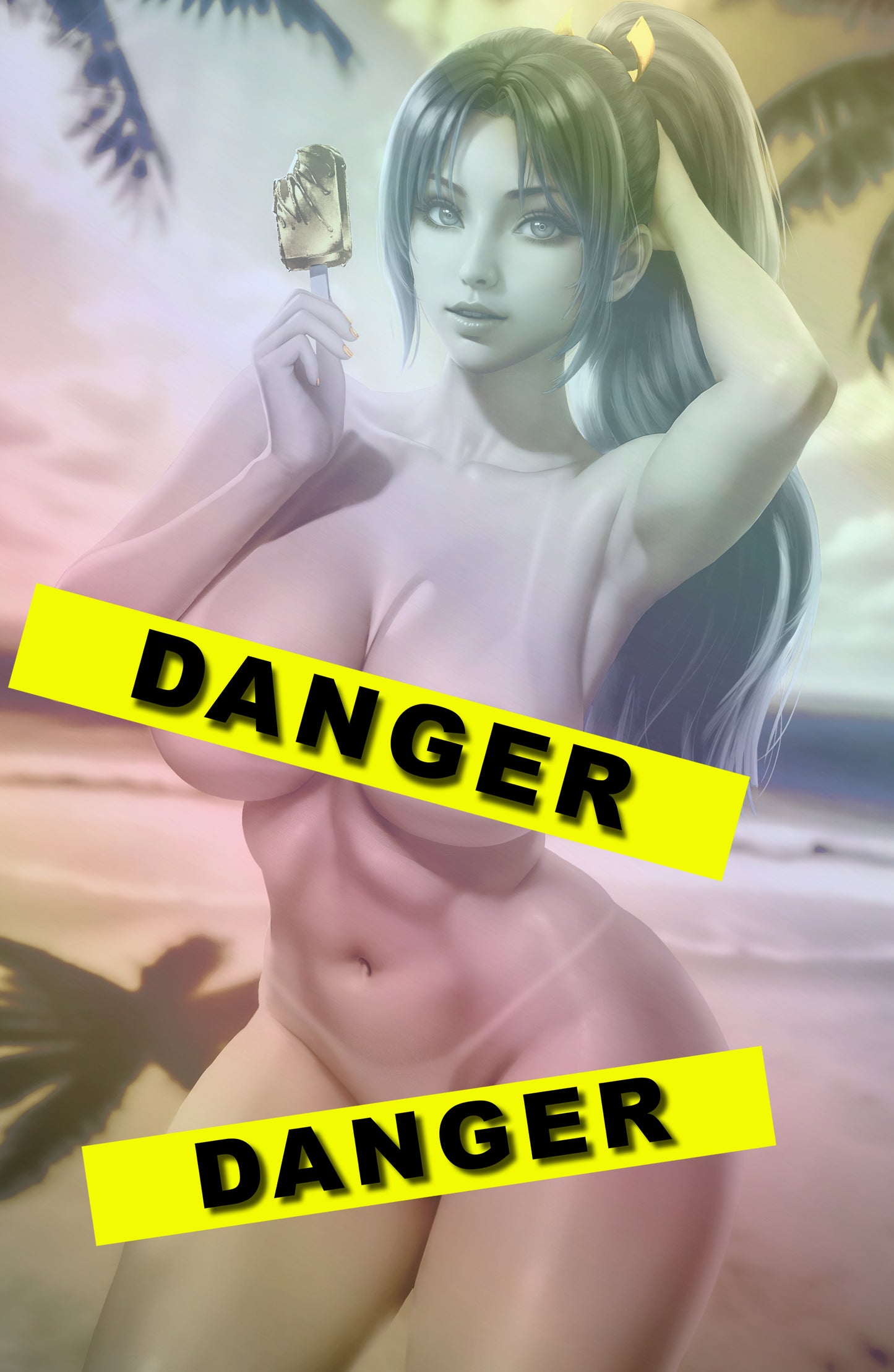 WAIFU CHRONICLES #1 - FAN SHINOBI COSPLAY - HOLOFOIL/LAVA FOIL/LEATHER - by Danejo - Preorder