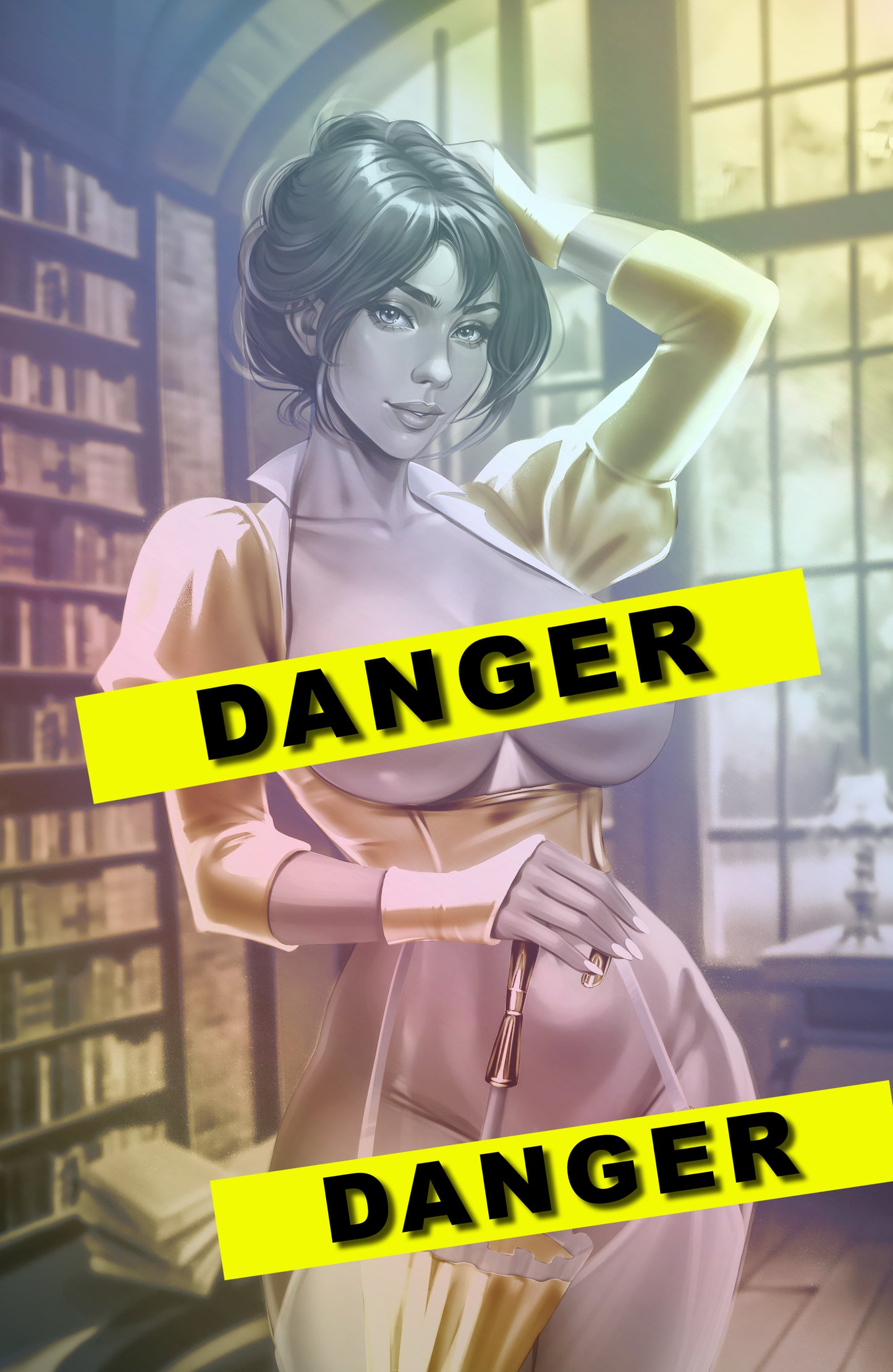 WAIFU CHRONICLES #1 - JUNGLE QUEEN COSPLAY - HOLOFOIL/LAVA FOIL/LEATHER - by Pilnikova