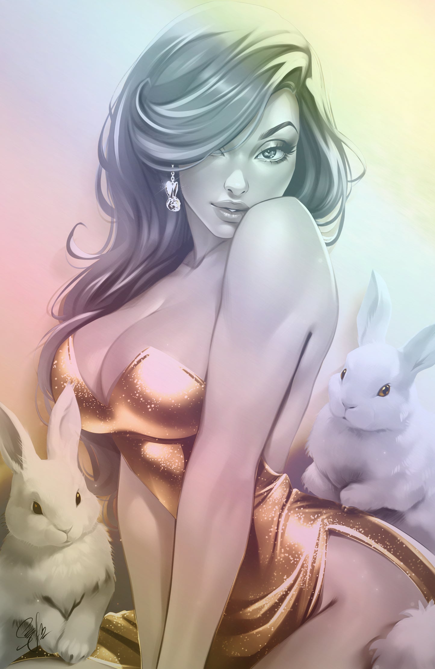 WAIFU CHRONICLES #1 - MAIN ATTRACTION COSPLAY - HOLOFOIL/MAGMA FOIL/LEATHER - by Katya Sinyukhina - Preorder