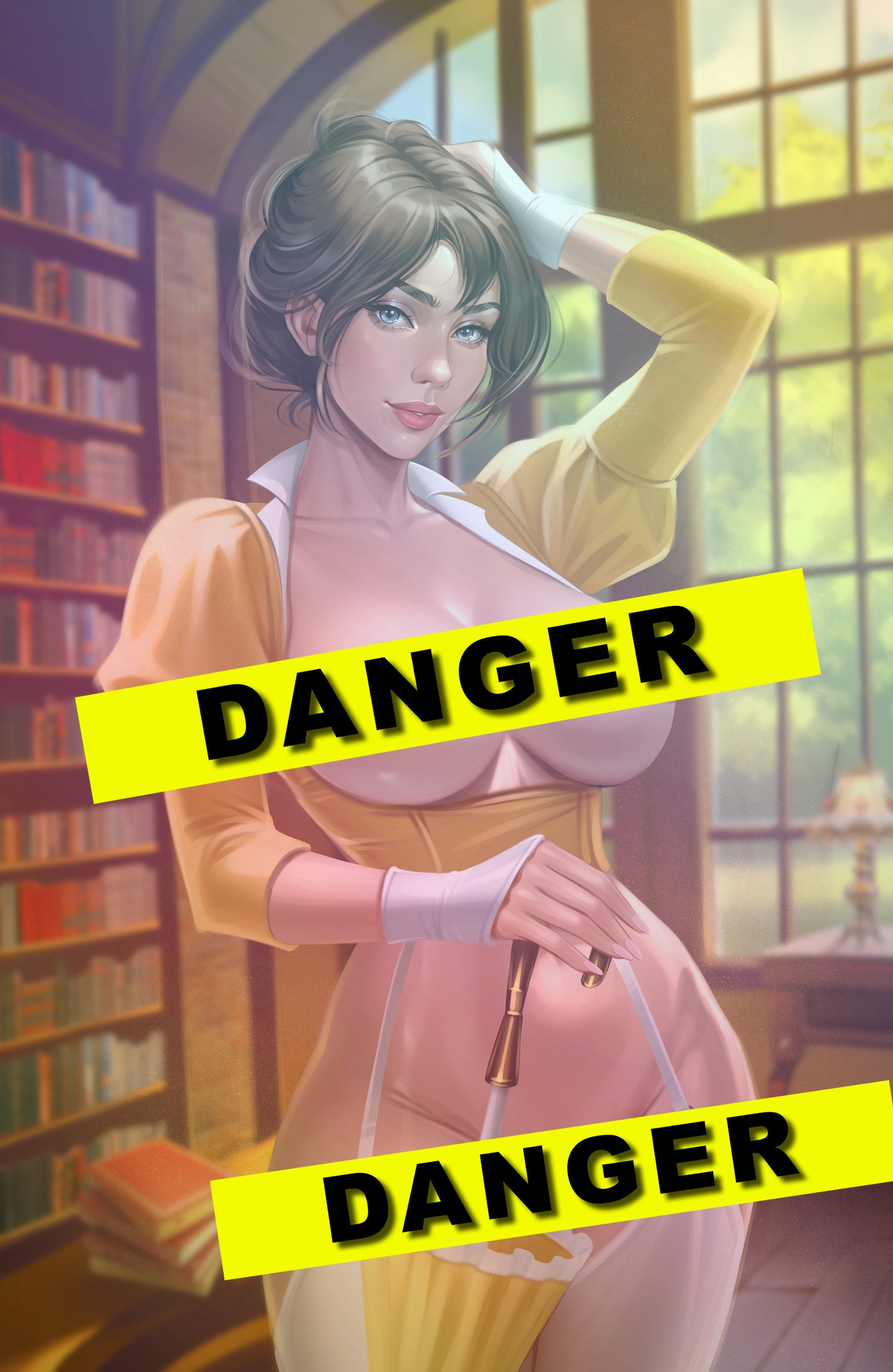 WAIFU CHRONICLES #1 - JUNGLE QUEEN COSPLAY - HOLOFOIL/LAVA FOIL/LEATHER - by Pilnikova