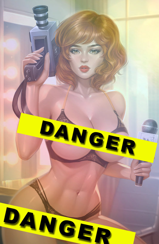 WAIFU CHRONICLES #1 - BREAKING NEWS COSPLAY by Pilnikova Art PATREON +(CRYSTAL CLEAR BOARD)