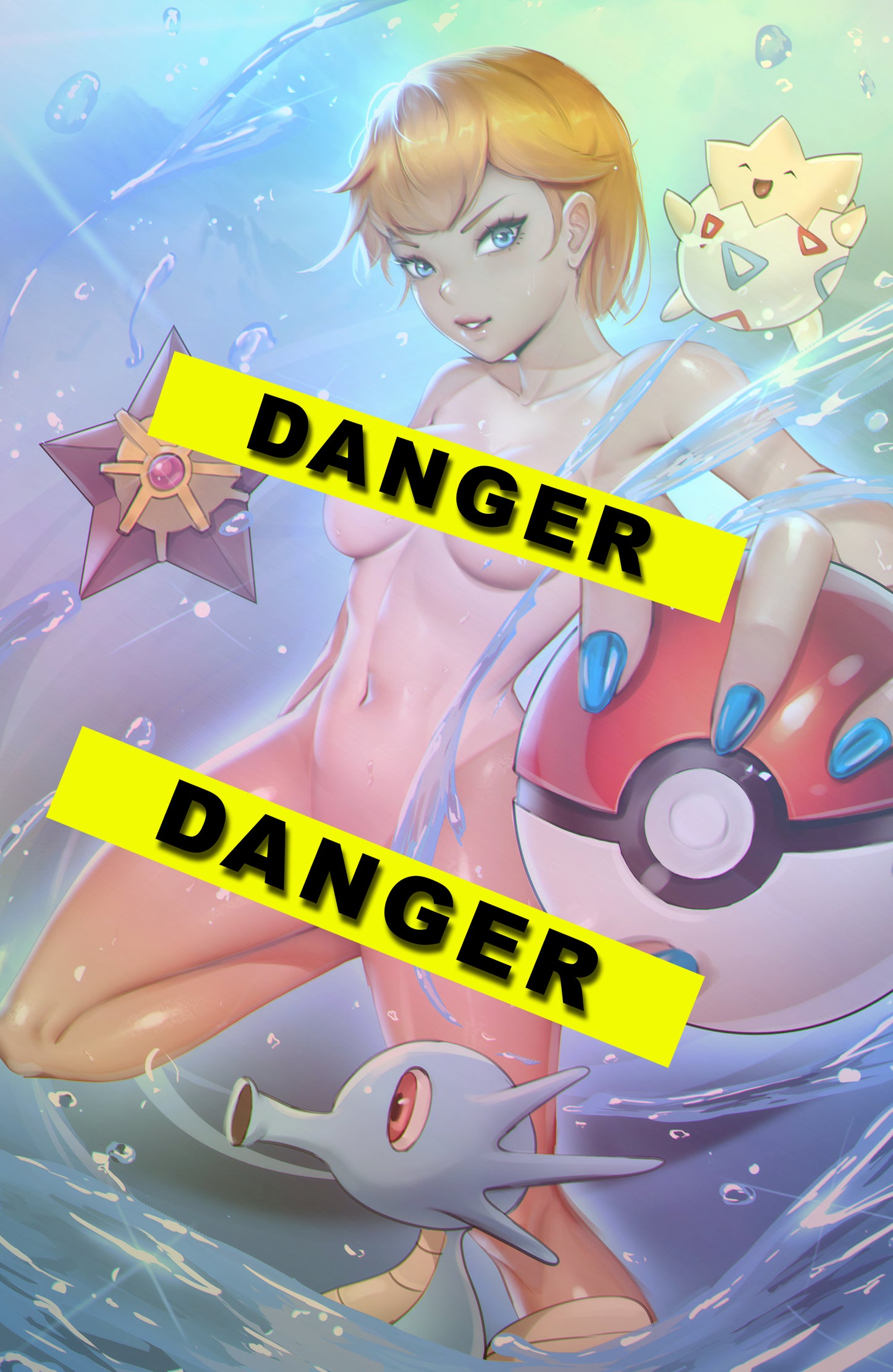 WAIFU CHRONICLES #1 - MONSTER TRAINER COSPLAY - FOIL/LEATHER - by Miss Henpai - PREORDER +(CRYSTAL CLEAR BOARD)